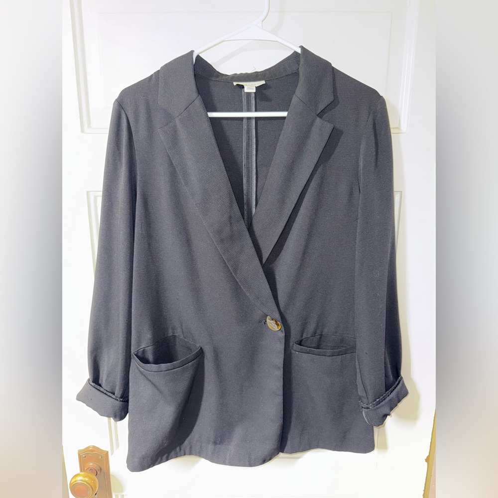 Topshop Black Blazer